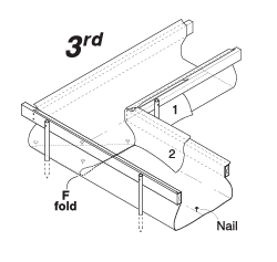 Corner - step 3