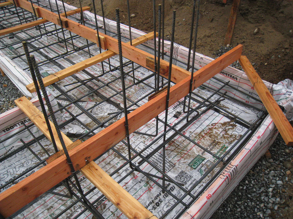 Installing rebar