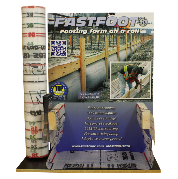 Fastfoot point of sale display