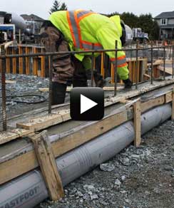 Footings for Shopping Centre