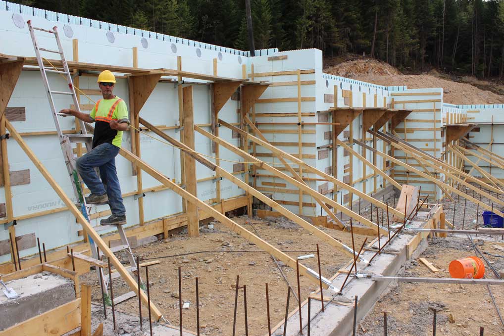 Cost Comparison Plywood Vs Icf, Diy Concrete Basement Forms